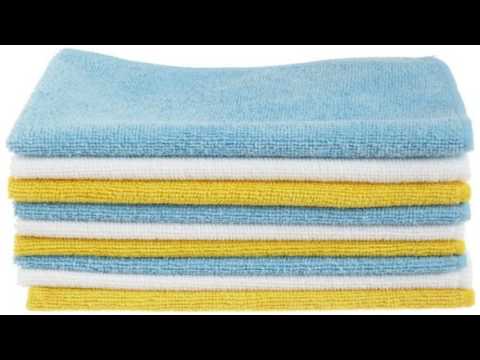 AmazonBasics Microfiber Cleaning Cloth - 24 Pack