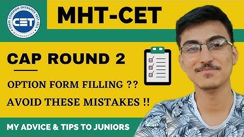 How to Fill CAP 2 Option Form ?? Avoid These Mistakes 😵 | MHT CET CAP Round 2 | Samkit Shah