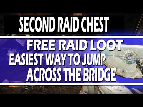 Destiny 2 Second Raid Chest - Easiest way to jump across the bridge with you warlock