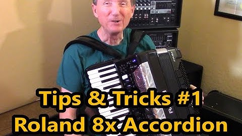 ~Roland 8x Accordion, Tip #1, Difference between Dale Mathis Turn On Set