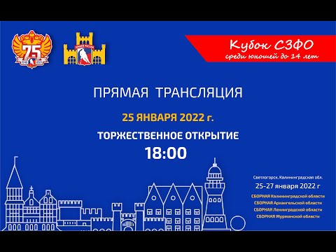 26.01.2022 25.01 / Торжественное открытие Кубка.