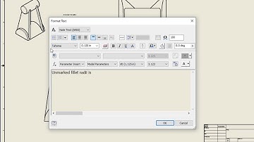 Inserting Parameters Values Into Drawing Text