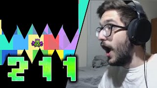 2 1 1 Extreme Demon By Srguillester & More Stream Highlights Geometry Dash