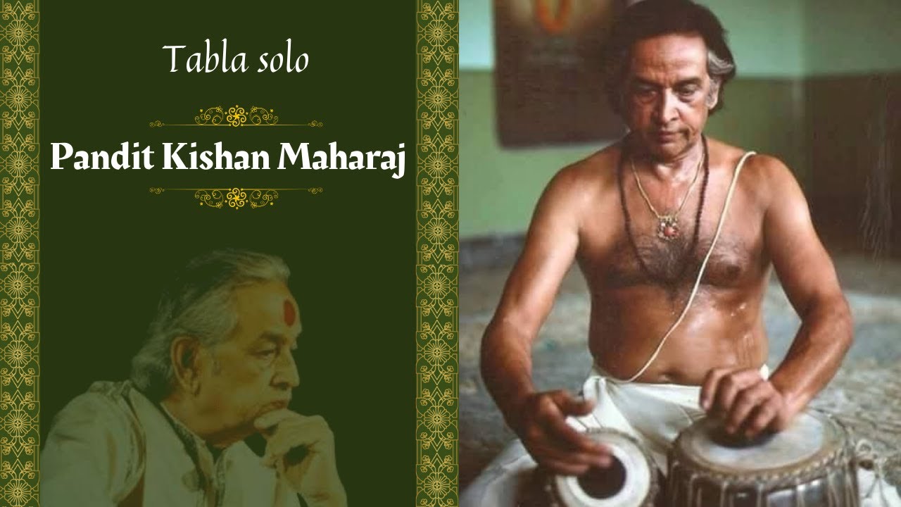 Pandit  Kishan Maharaj | very old rare  Tabla Solo