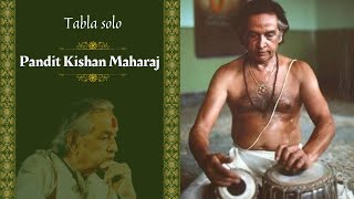 Pandit  Kishan Maharaj | very old rare  Tabla Solo