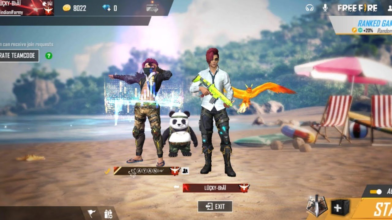 free fire rush gameplay - YouTube