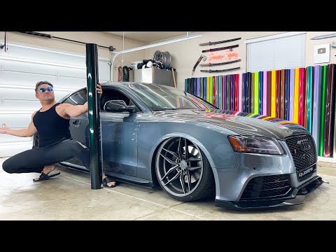 This BAGGED Audi S5 Goes CRAZY In A FRESH NEW LOOK This BAGGED Audi S5 Goes CRAZY In A FRESH NEW LOOK