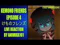Kemono Friends Episode 4 けものフレンズ Live Reaction FIRST IMPRESSION