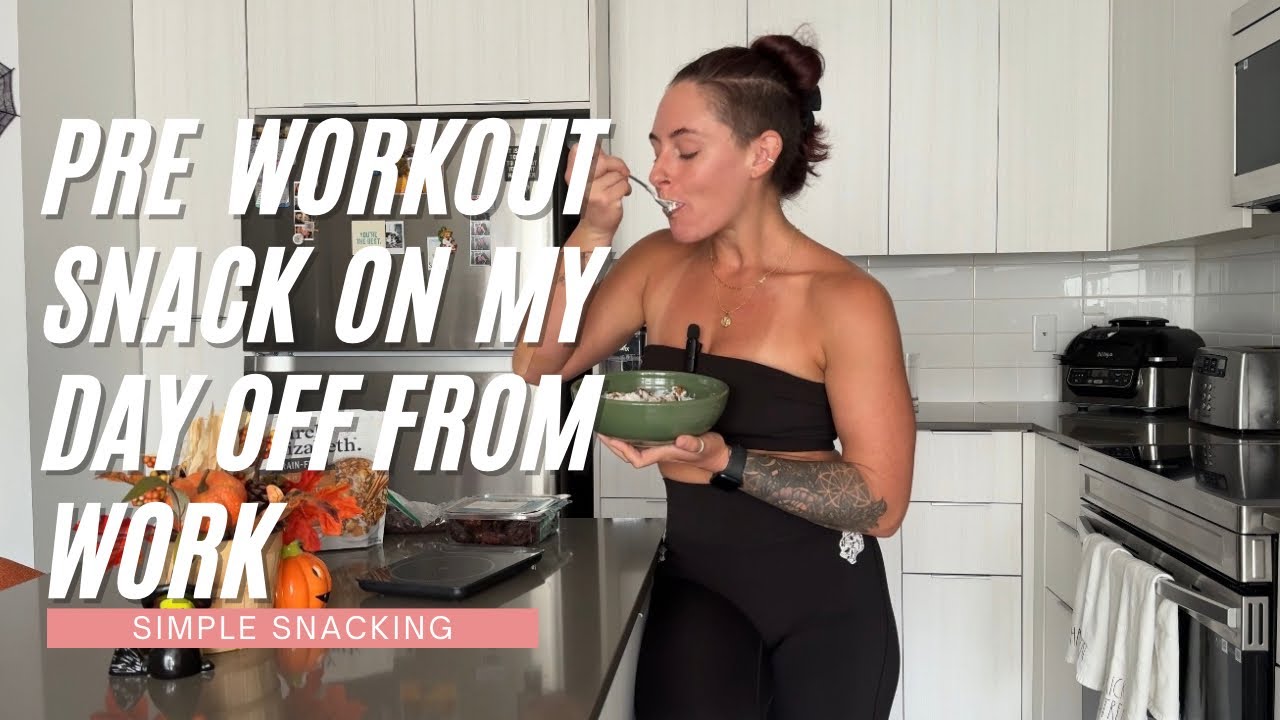 Pre Gym Snack Routine | What I Eat Before Training on My Day Off