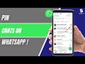 How to Pin Important Chats in WhatsApp (2025) – Keep Messages at the Top!