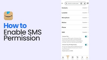 How to Enable SMS Permission on Amazon [easy]