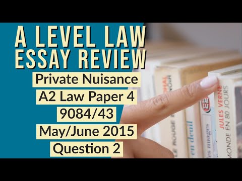 A Level Law