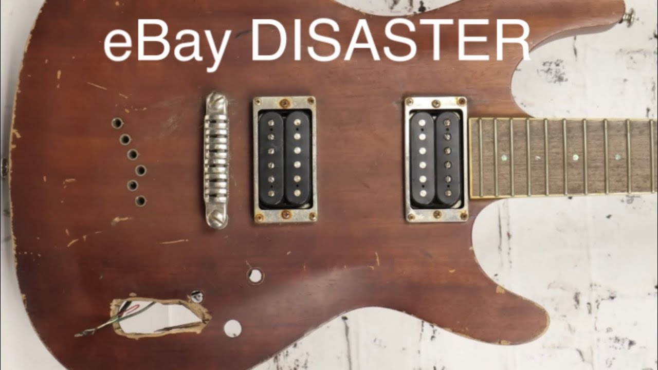 COMPLETE RESTORATION of this Ibanez SZ320 