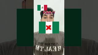 Coloring Mexico Flag #challenge #braintest #iq