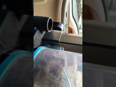 How to THE EASY WAY remove mouse mice nest from inside vents of car truck