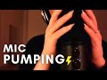 ASMR - MIC PUMPING swirling | personal attention | breathing, countdown, from slow to fast