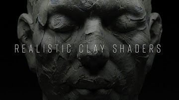 Realistic clay shaders Promo.