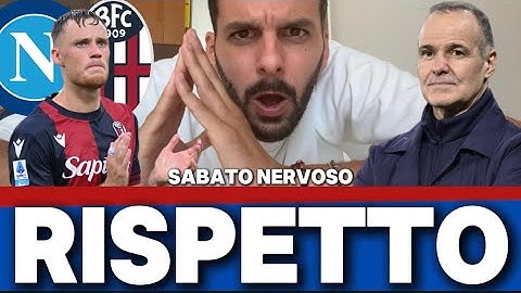 TRATTATIVA NAPOLI-BEUKEMA || ASSENZA TOTALE DI RISPETTO PER IL BOLOGNA || LE RICHIESTE DI SAPUTO