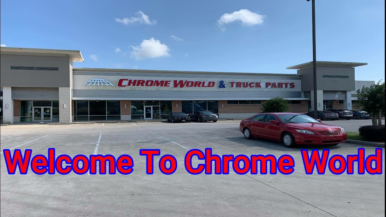 Chrome World The Worlds Largest Chrome Shop In Baytown Update On My Truck Part 2 Youtube Chrome World The Worlds Largest Chrome Shop In Baytown Update On My Truck Part 2 Youtube
