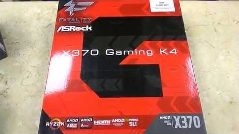 ASRock Fatal1ty X370 Gaming K4 coffee lake Unboxing | Tech Land