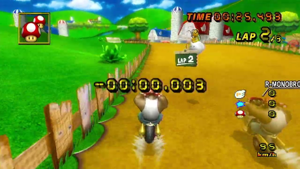 [MKW] Moo Moo Meadows - 