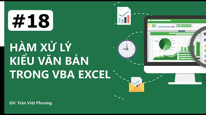 Hàm so sánh chuỗi trong vba