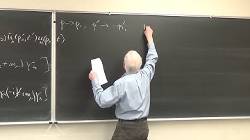 Lecture of 15 November 2018 on Quantum Field Theory at UNM by Kevin Cahill