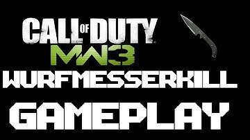 Call of Duty: Modern Warfare 3 - Wurfmesserkill (throwing knife kill)