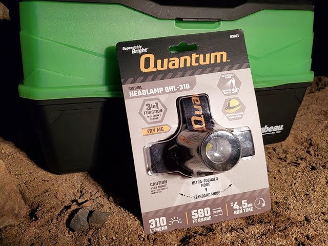 BRAUN 310 Lumen Swivel LED Headlamp for $11.49 – Harbor Freight Coupons