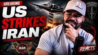 British Marine Reacts: Us Launches Rare Daytime Strike On Iran