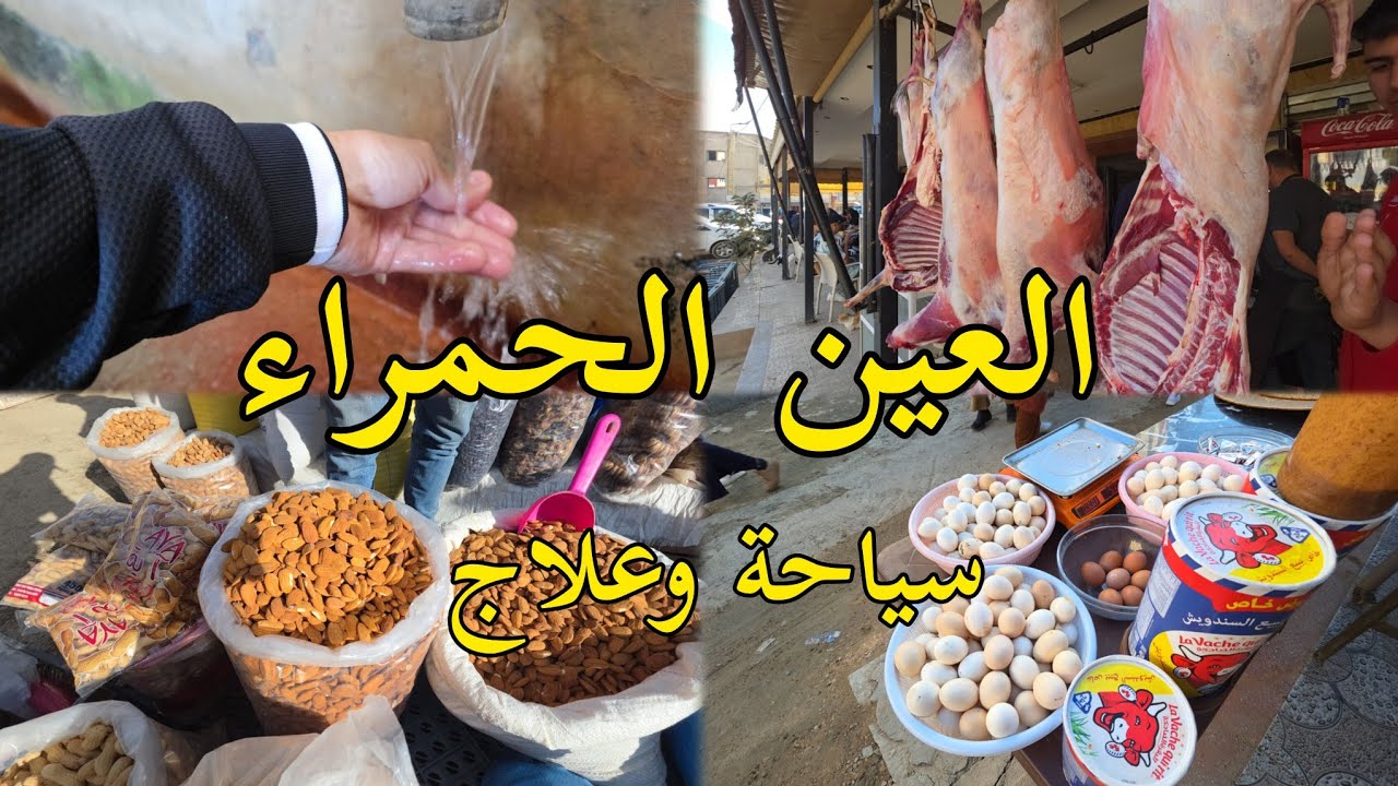 الطريق الى العين الحمراء إقليم تازة معلومات الوصول الكراء  aïn hamra taza maroc