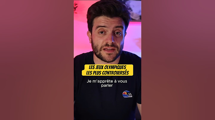 Ces Jeux Olympiques sont les plus controversés de l'Histoire.