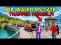 "HOA Locked Me Out of My Cabin — They Had No Idea Their Only Exit Was Through My Property!"