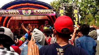 Penghentian konser karena tawuran, live nella karisma lagista wego lamongan