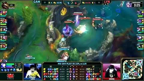 Pha cướp Rồng của GAM Levi được cộng đồng Quốc tế ngợi khen - MSI 2017 - LOL Hightlight