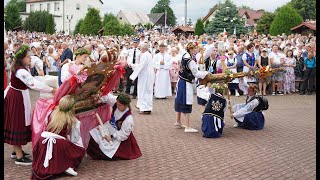 Wielki Odpust Sianowski 2023 - Taniec Feretronów