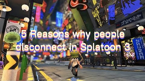5 Reasons why people disconnect in a Splatoon 3 Splatfest
