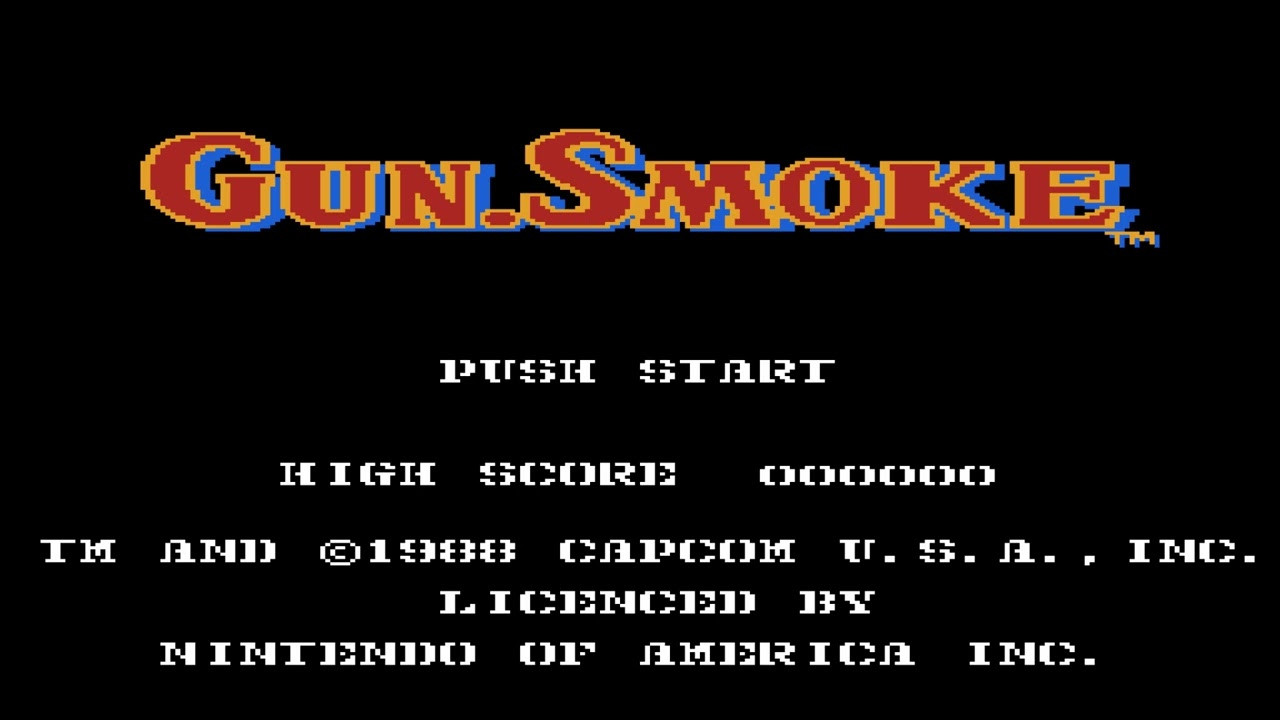 Gun.Smoke nes Hicksville cover by HOBBY TIMES