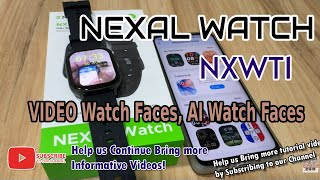 [Demo] Nexal Watch - Custom Wallpaper,  Video Watch Face, AI Watch Faces screenshot 1