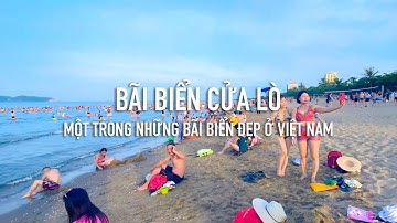 Bãi Biển Cửa Lò - Một Trong Những Bãi Biển Đẹp Ở Việt Nam - 4K Video HD