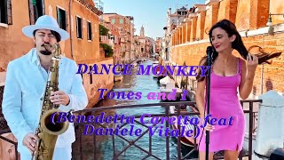 DANCE MONKEY 🎷 Tones and I 🎷 Benedetta Caretta feat 🎷 Daniele Vitale 🎷 Resimi