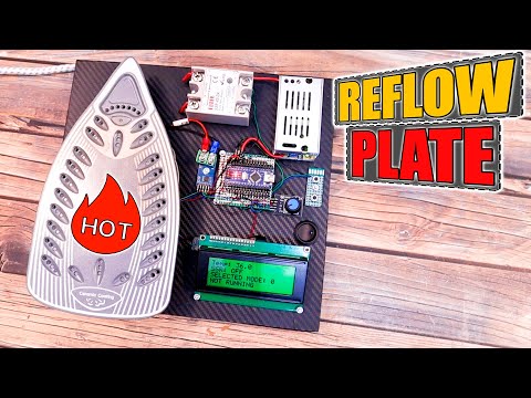 Homemade Reflow Hot Plate for SMD Soldering - 3000W