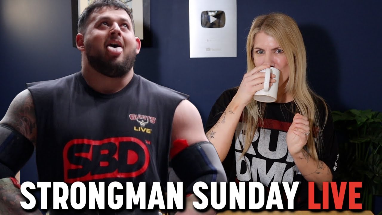 Strongman Sunday LIVE with Liz and Guest Host Shane Flowers