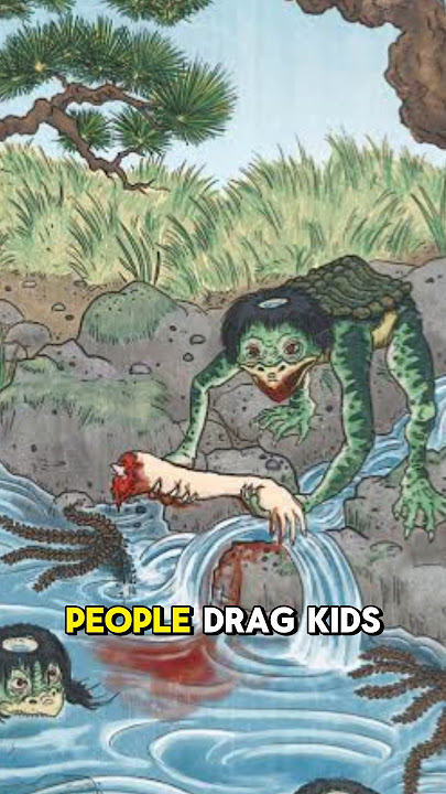 The Haunted legend lf Japan’s Turtle Demon Kappa! #shorts #horror #urbanlegends #history