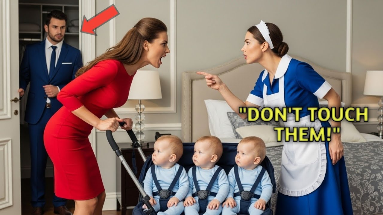 Widowed Millionaire Tests Fiancée’s Love for His Triplets — Maid Saves Them from Cruelty