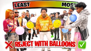 Pop The Least Attractive Persons Balloon Or Find Love! *Girls edition*