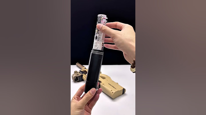 New P90+Smoke Silencer.Who need this for Christmas?#toys#gelblasters#airsoft#toyguns