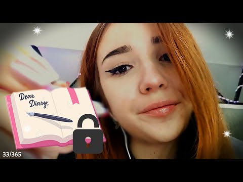ASMR 🌺 Tu es mon Journal Intime Roleplay 🌺 | FR