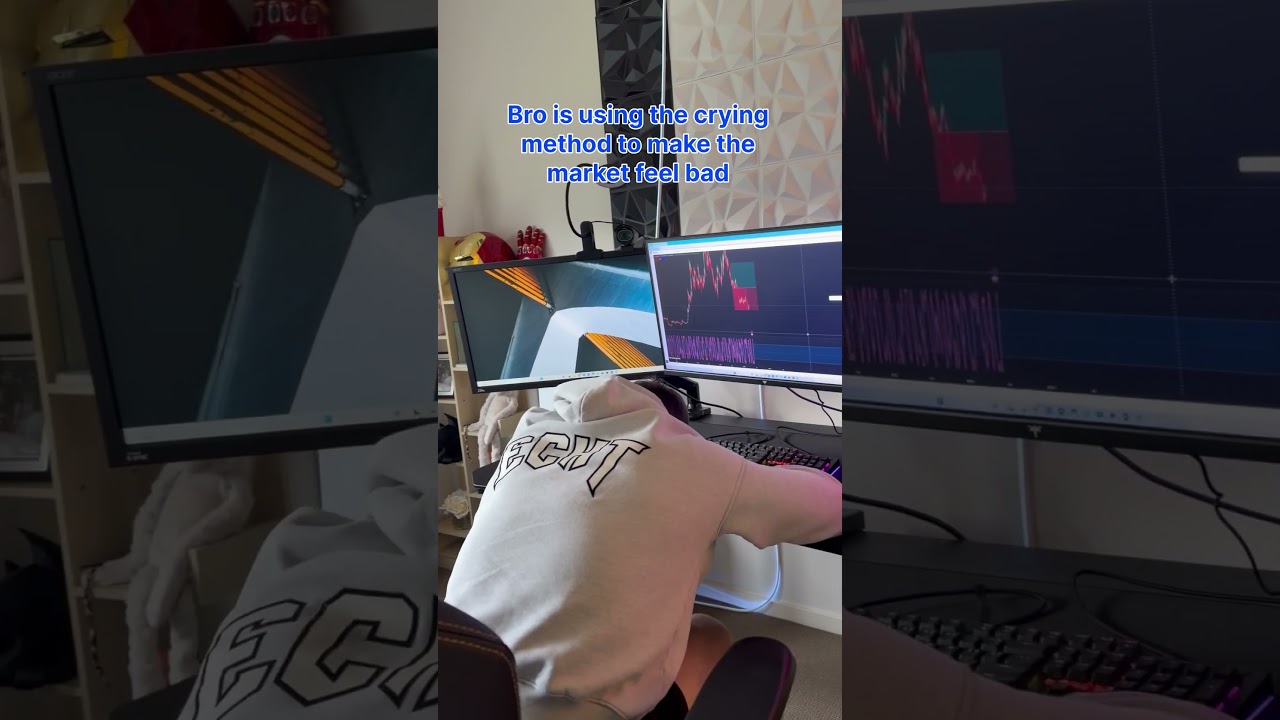POV: Bro is using the crying method to make the market feel