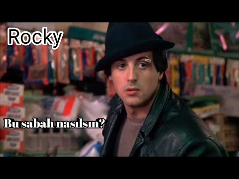 Rocky 1 Adrian - Rocky (Aşkın İlk Kıvılcımları) Türkçe Dublajlı Sahneler #rocky #sylvesterstallone